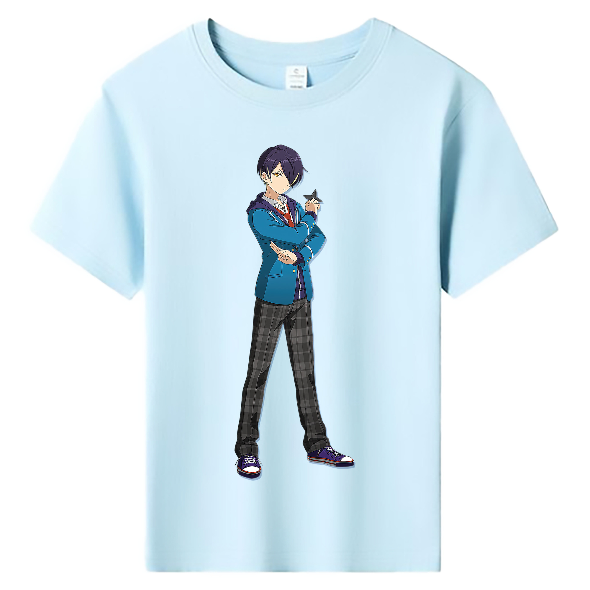 （画像用） あんさんぶるスターズ! Ensemble Stars 綿100％キッズTシャツ（フロントプリント）